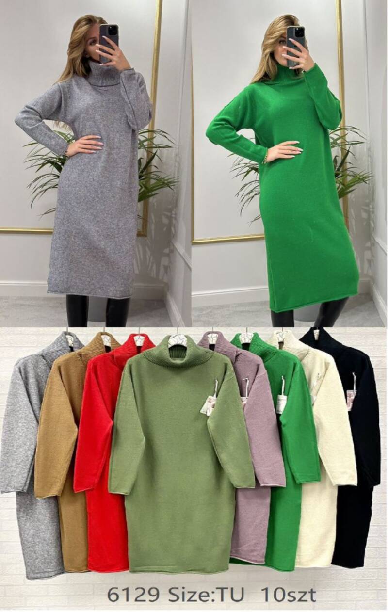 Sukienki damskie Roz Standard, Mix Kolor .Paczka 10 szt